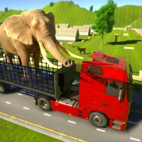 Animal Cargo Transporter Truck Game 3D