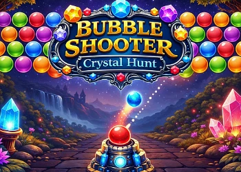 Bubble Shooter Crystal Hunt