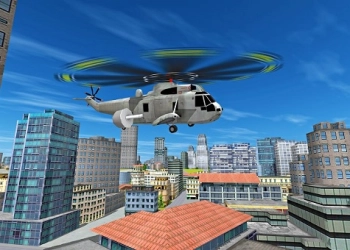 City Helicopter Simulator Game
