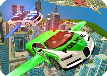 Flying Police Car Simulator